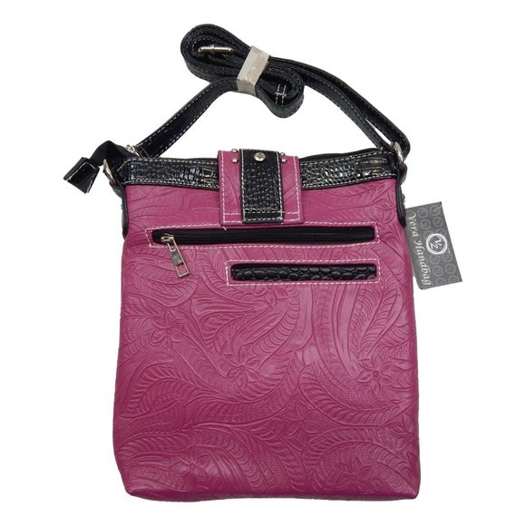 Vera Handbags Womens Western Cross Body Handbag Pi - Picture 5 of 8